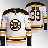 Men's Boston Bruins #39 Morgan Geekie White Stitched Jersey,baseball caps,new era cap wholesale,wholesale hats